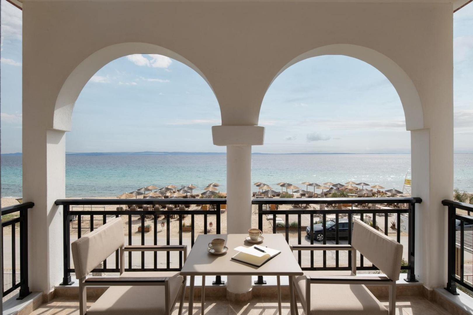 Appartement Assano Seafront Luxury à Nikiti  Extérieur photo