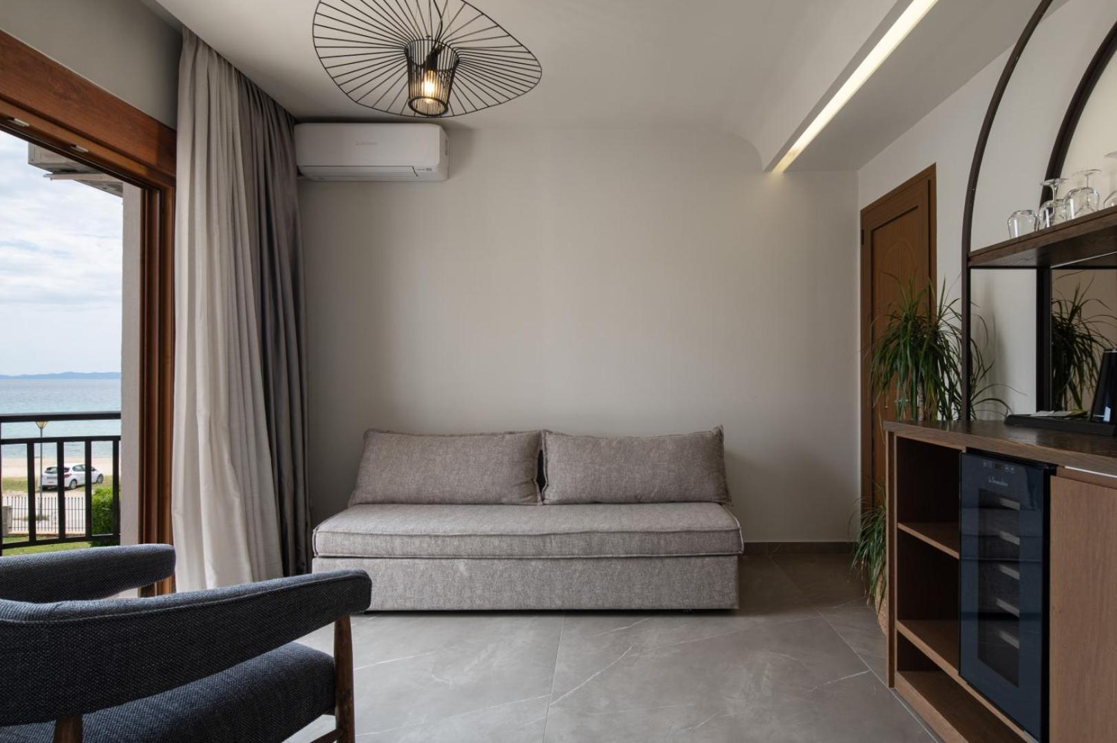 Appartement Assano Seafront Luxury à Nikiti  Extérieur photo